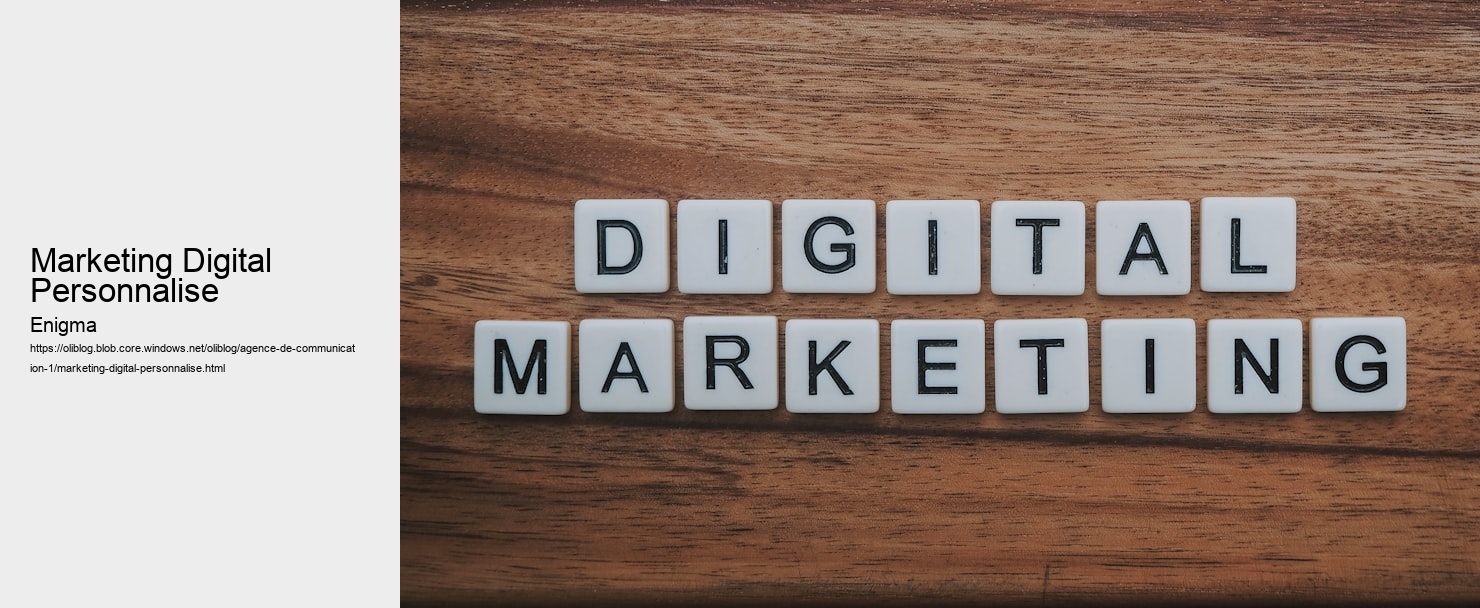 Marketing Digital Personnalise