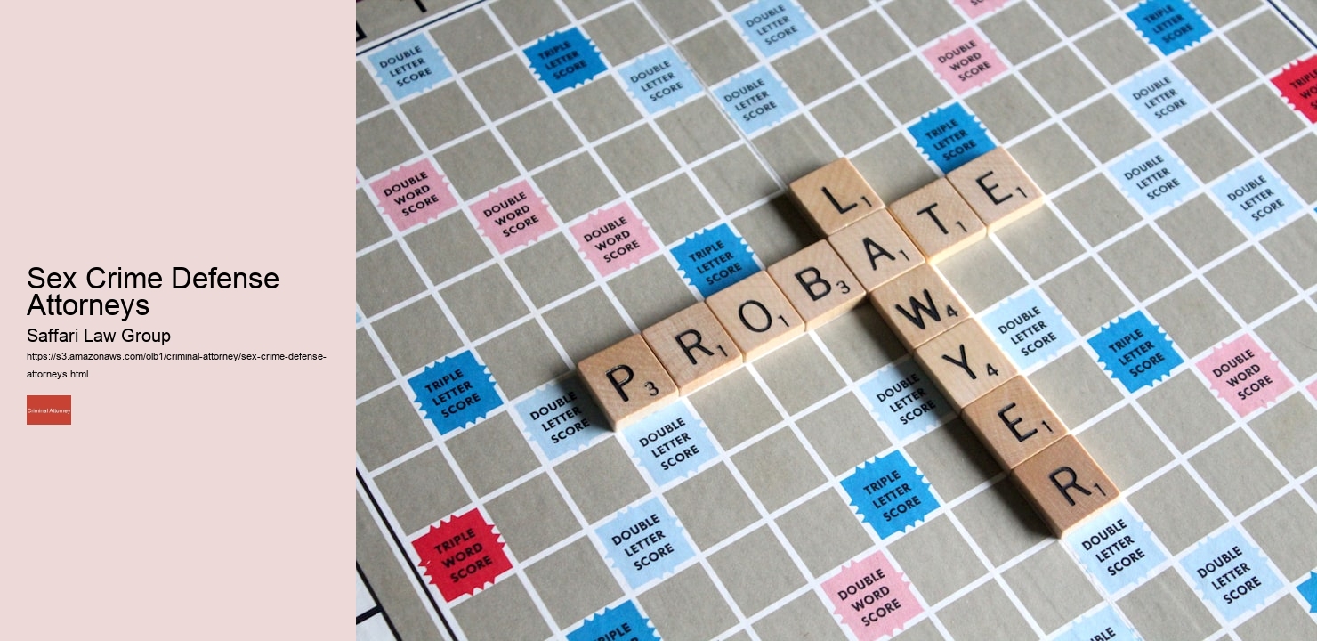 Sex Crime Defense Attorneys