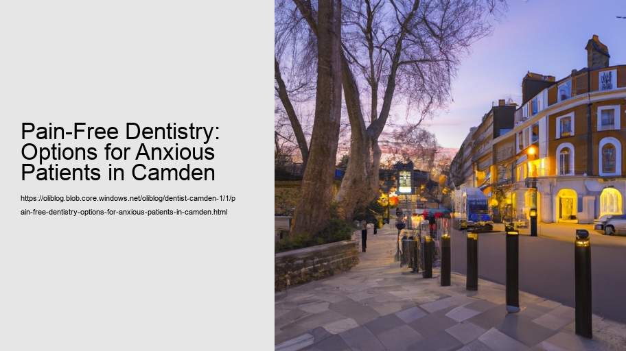 Pain-Free Dentistry: Options for Anxious Patients in Camden