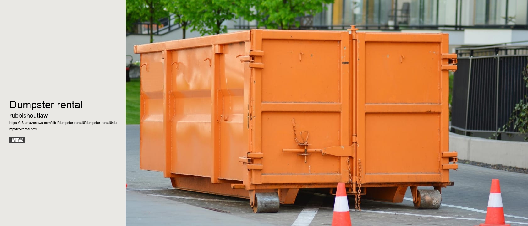 dumpster rental