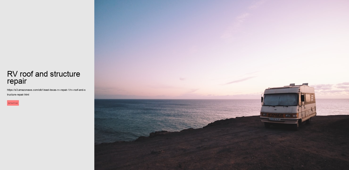 RV roof and structure repair