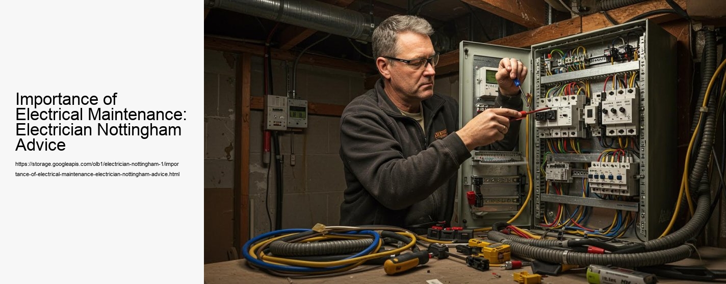 Importance of Electrical Maintenance: Electrician Nottingham Advice