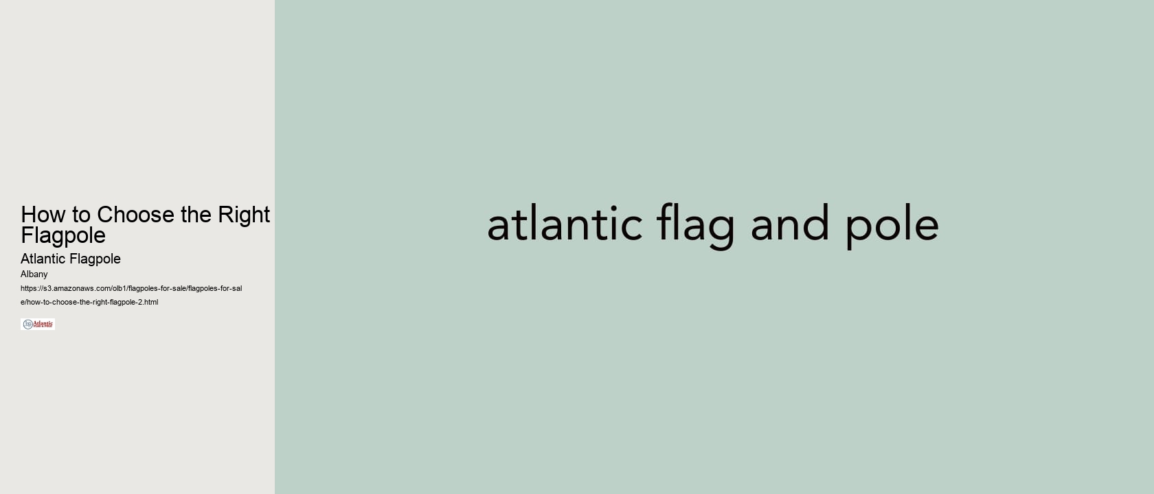 How to Choose the Right Flagpole
