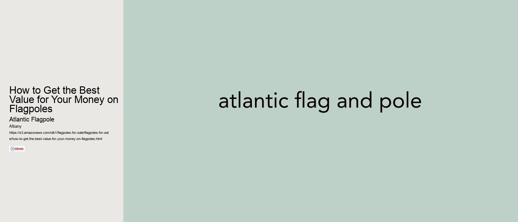 How to Get the Best Value for Your Money on Flagpoles