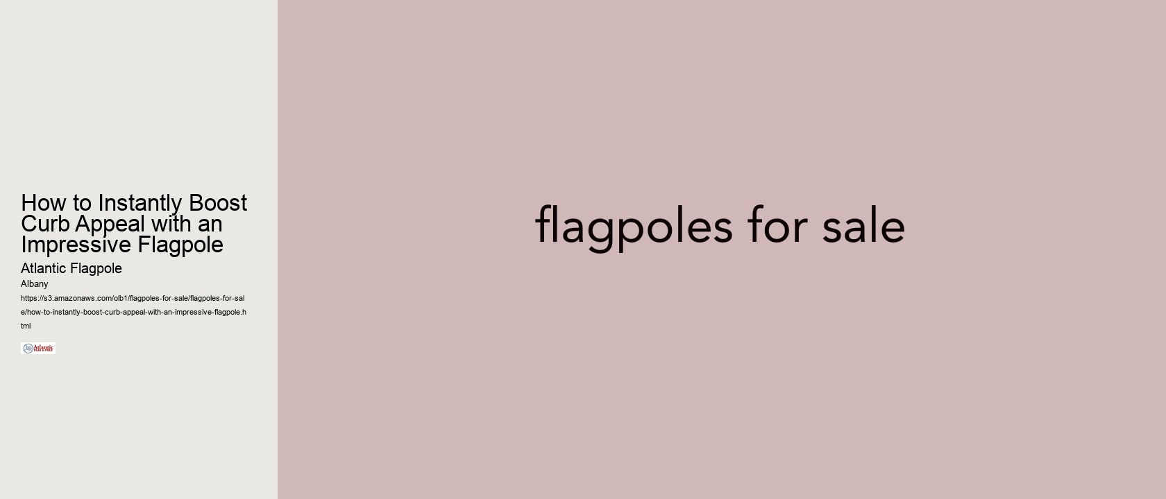 How to Instantly Boost Curb Appeal with an Impressive Flagpole