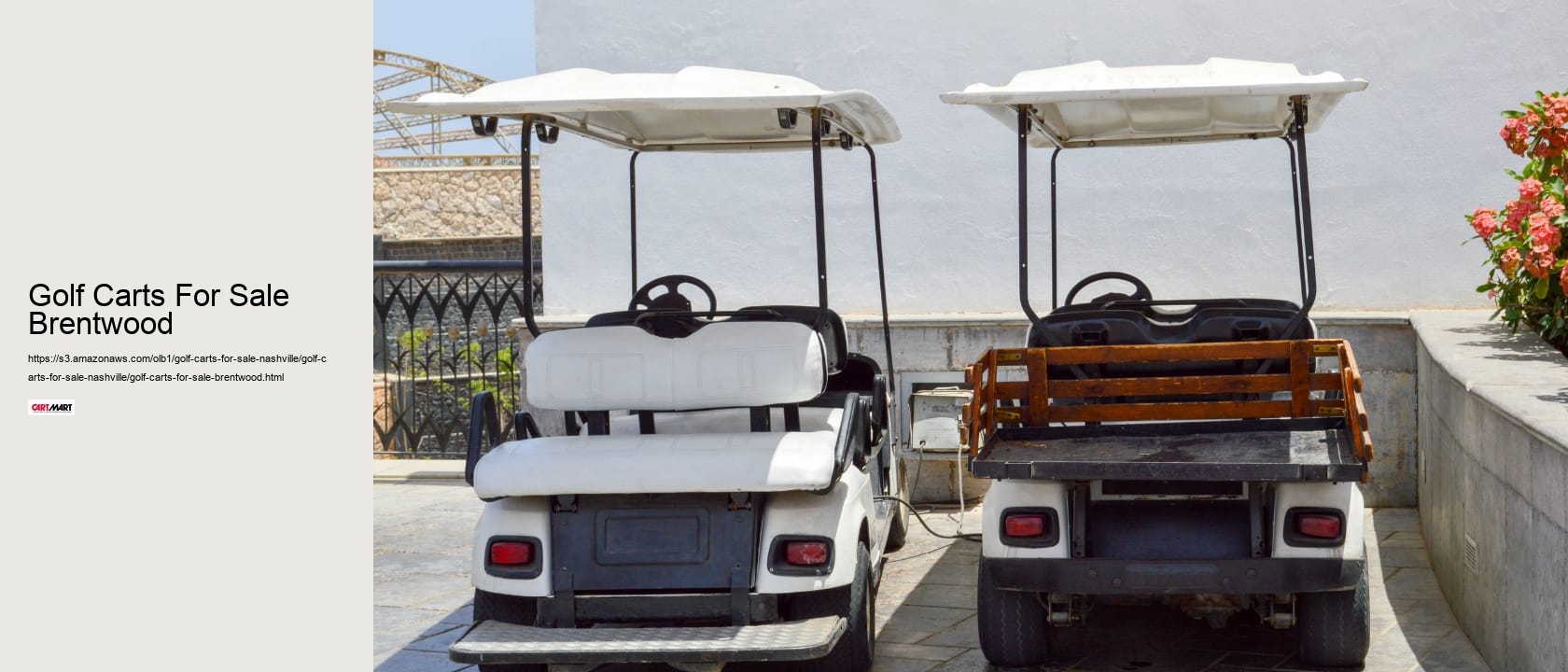 Golf Carts For Sale Brentwood