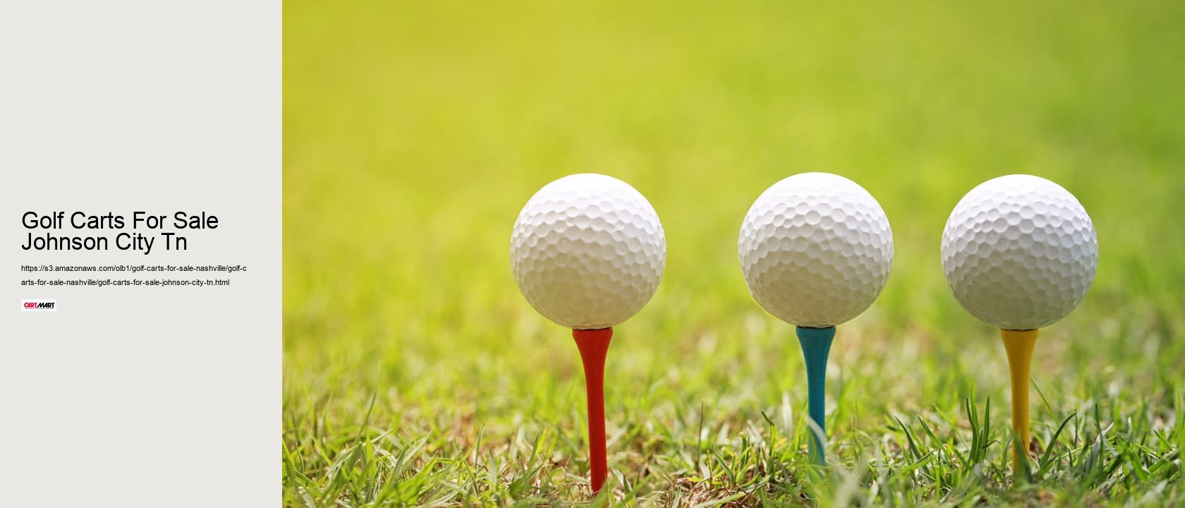 Golf Carts For Sale Johnson City Tn