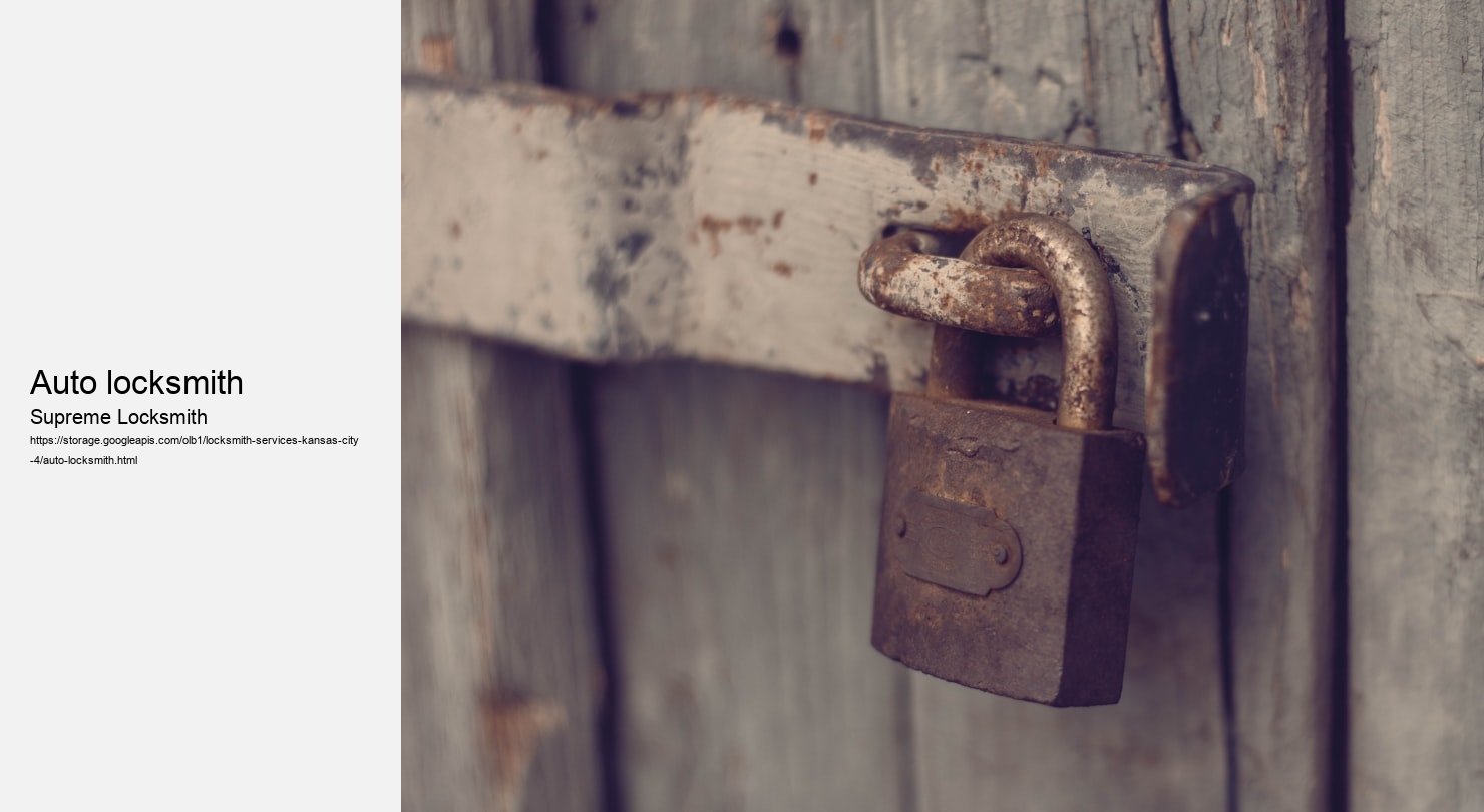 auto locksmith