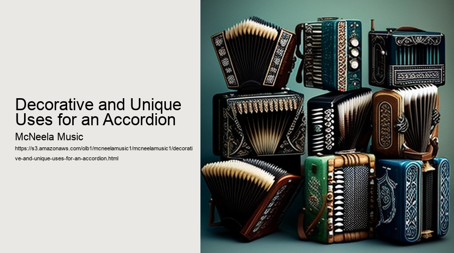 Decorative and Unique Uses for an Accordion