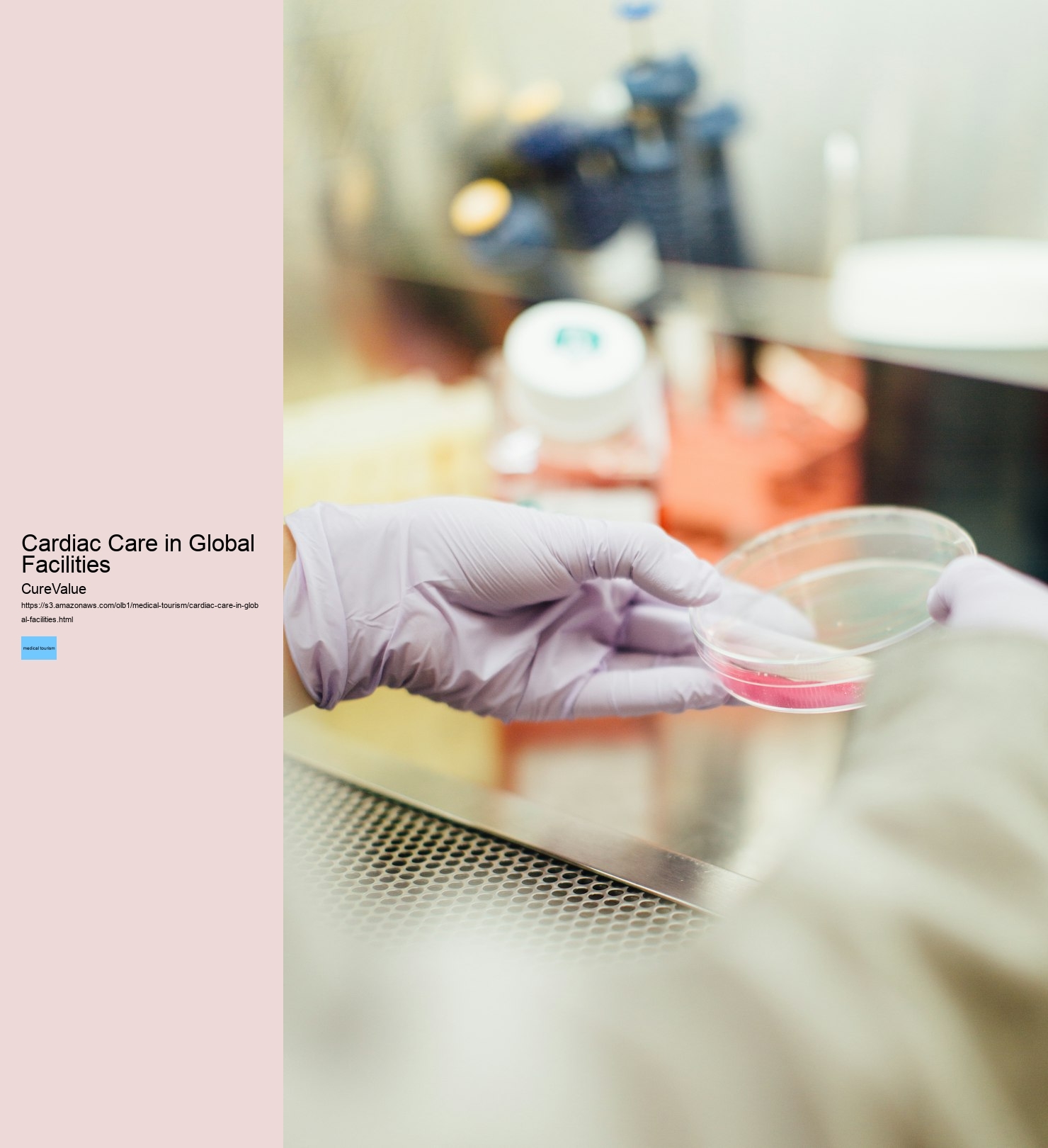 Cardiac Care in Global Facilities CureValue Cardiac Care in Global Facilities