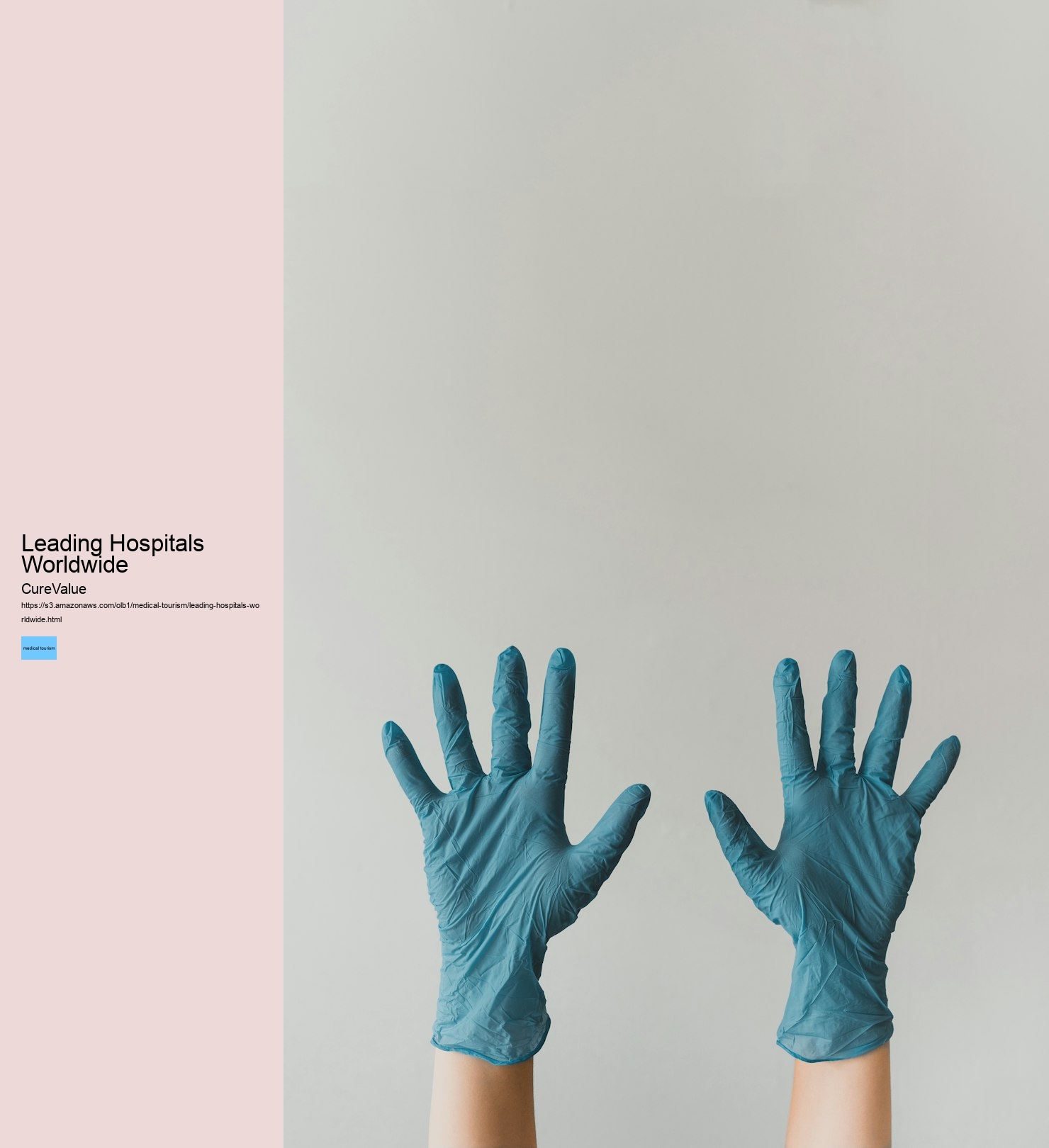 Leading Hospitals Worldwide CureValue Leading Hospitals Worldwide