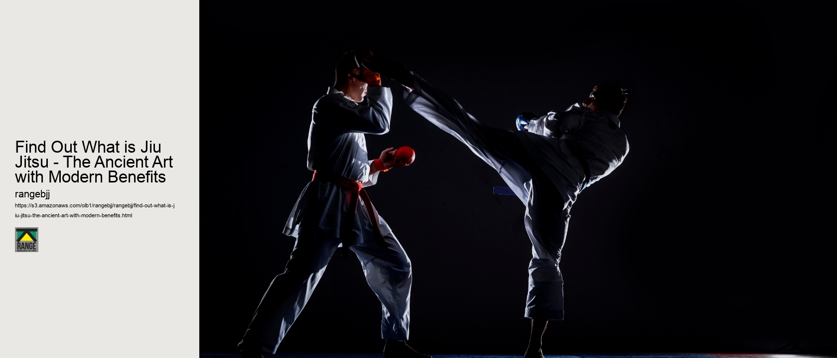 Find Out What is Jiu Jitsu - The Ancient Art with Modern Benefits 
