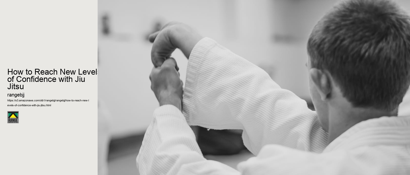 How to Reach New Levels of Confidence with Jiu Jitsu 