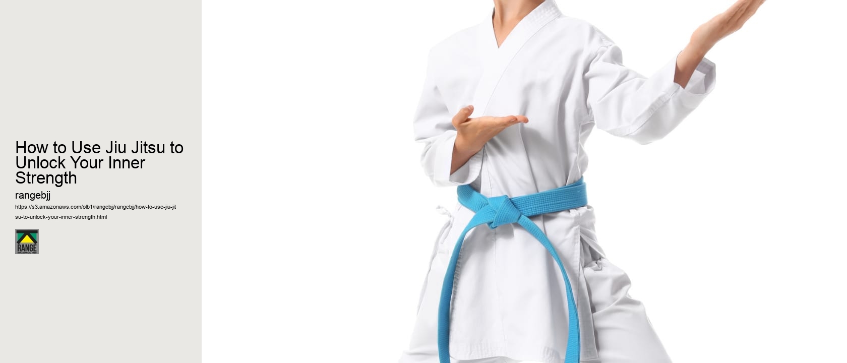 How to Use Jiu Jitsu to Unlock Your Inner Strength 