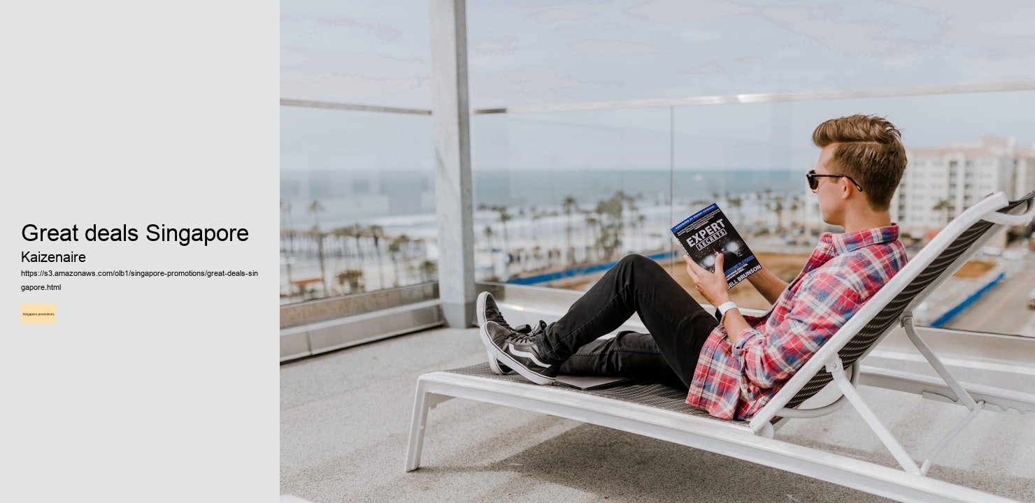 great deals Singapore