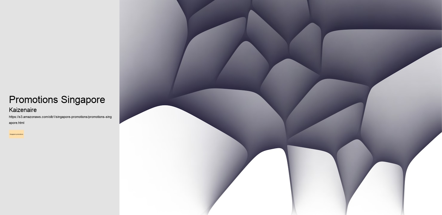 Promotions Singapore Kaizenaire Promotions Singapore