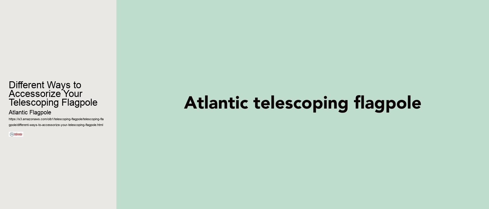 Different Ways to Accessorize Your Telescoping Flagpole