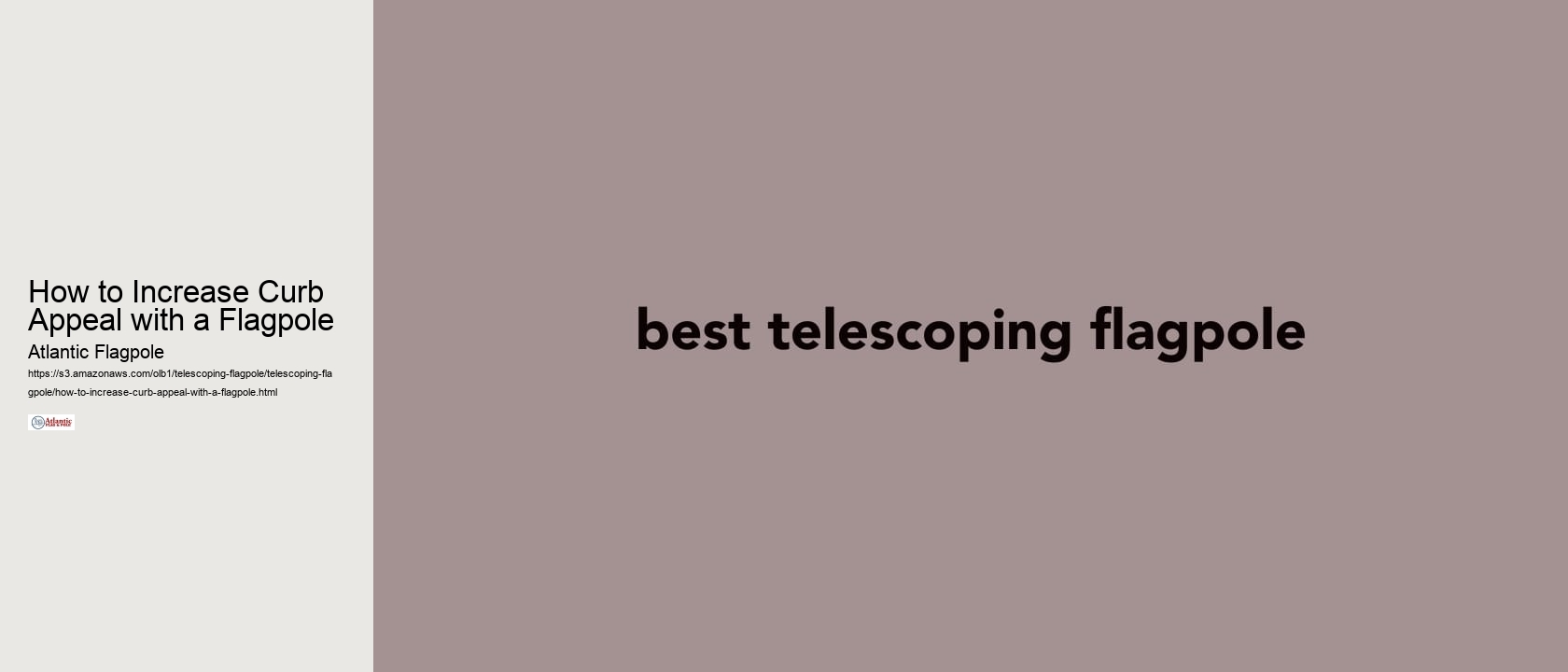 How to Increase Curb Appeal with a Flagpole