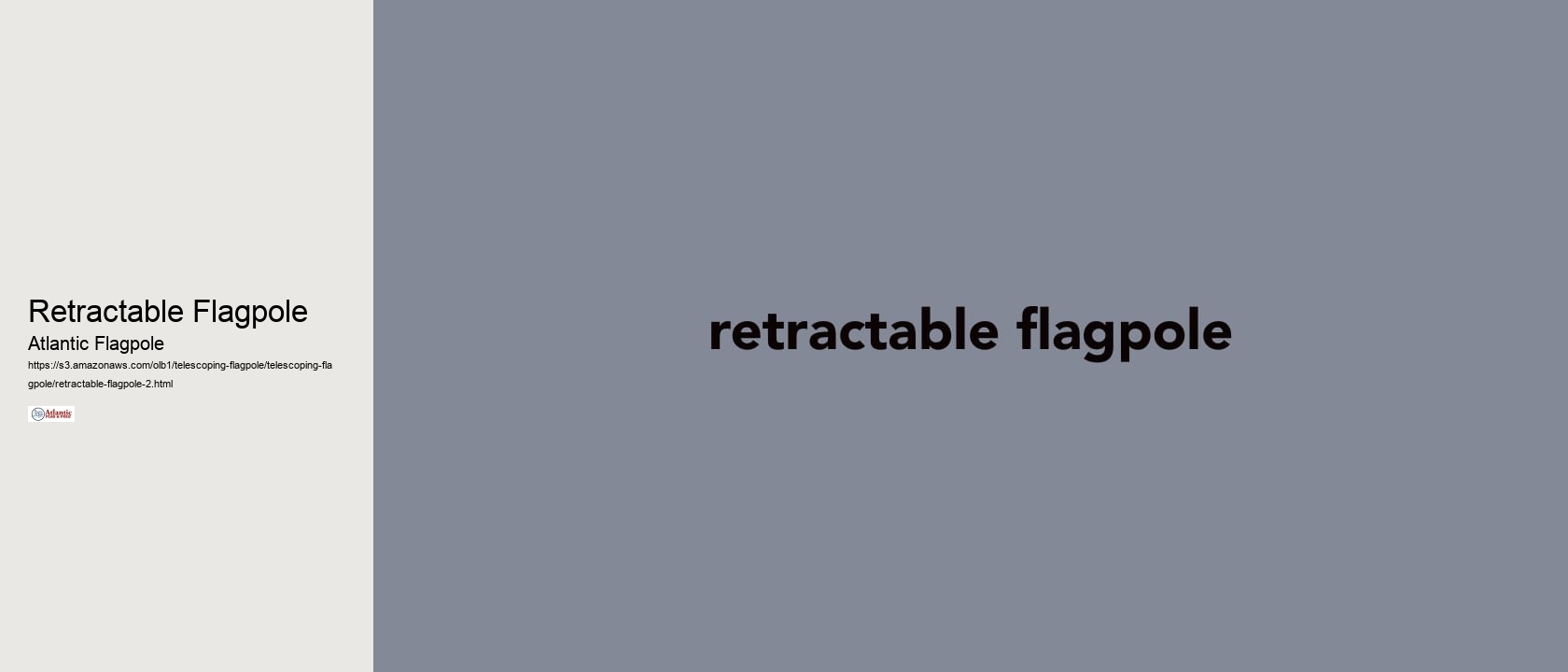 Retractable Flagpole
