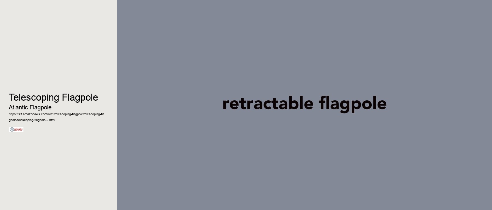 Telescoping Flagpole