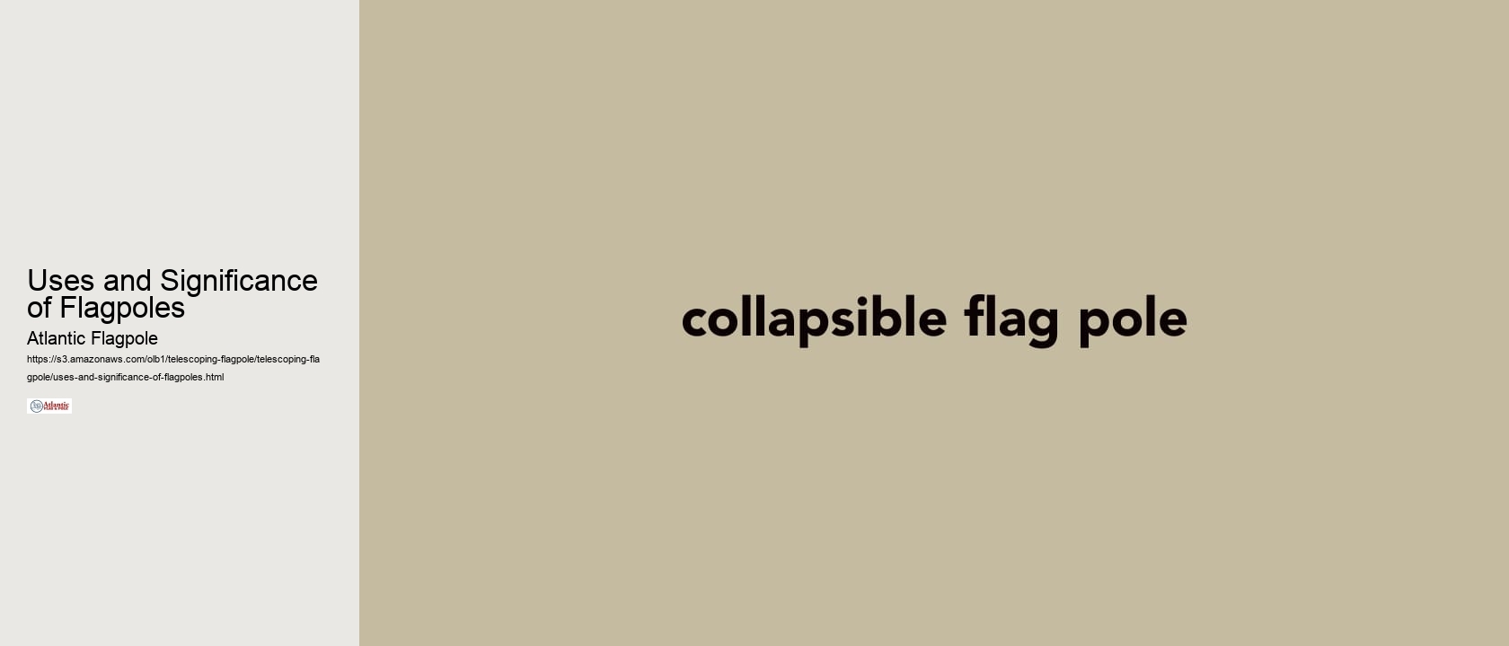 Uses and Significance of Flagpoles