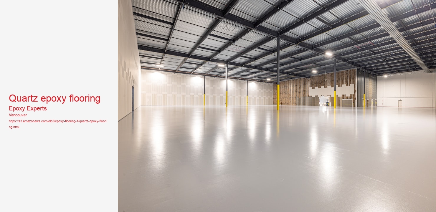 quartz epoxy flooring