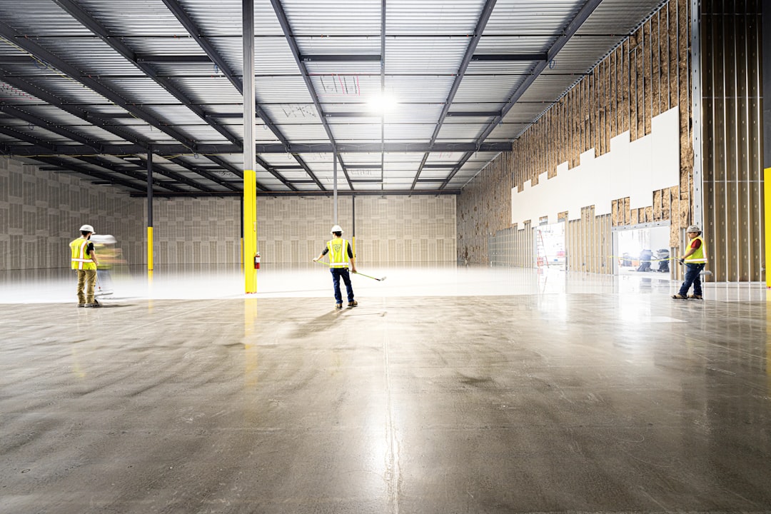 warehouse floor sweeping