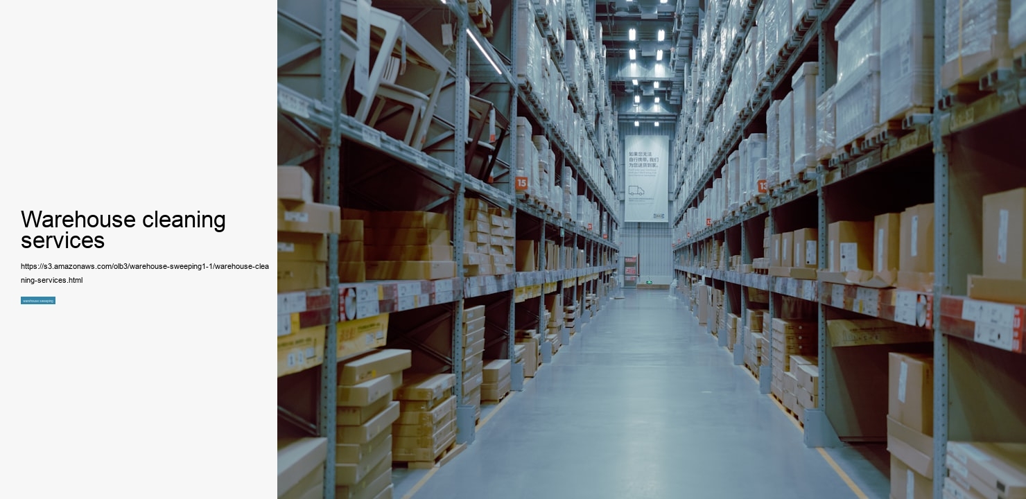 warehouse cleaning services