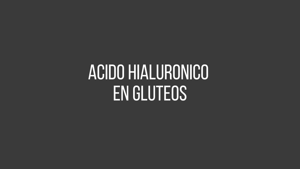 por qué se caen los gluteos