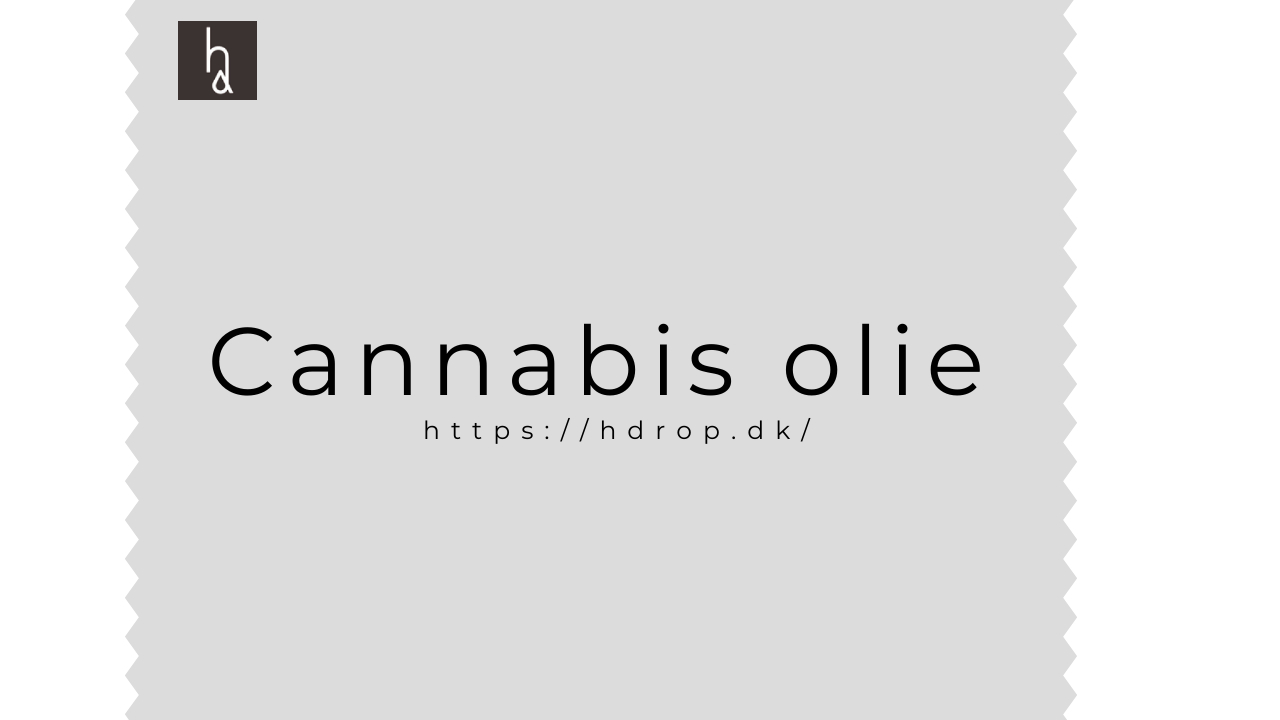 CBD olie sundhed