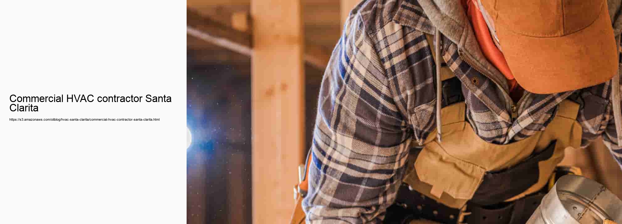 Commercial HVAC contractor Santa Clarita