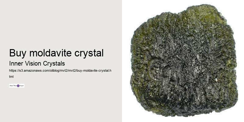 buy moldavite crystal