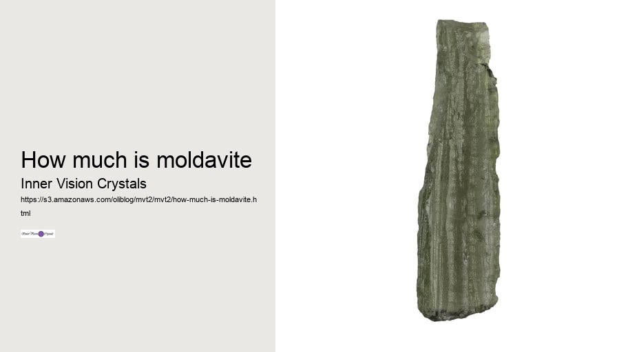 how much is moldavite