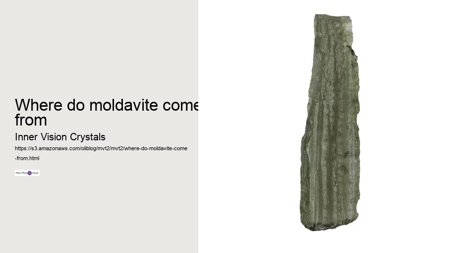 where do moldavite come from