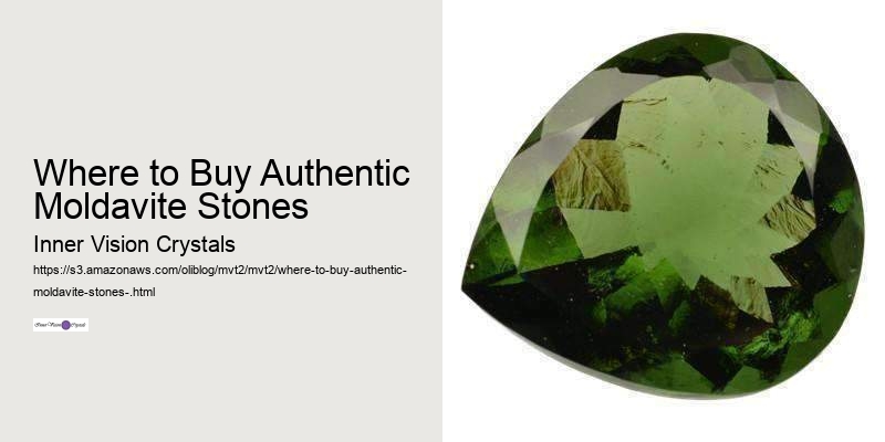 Where to Buy Authentic Moldavite Stones 
