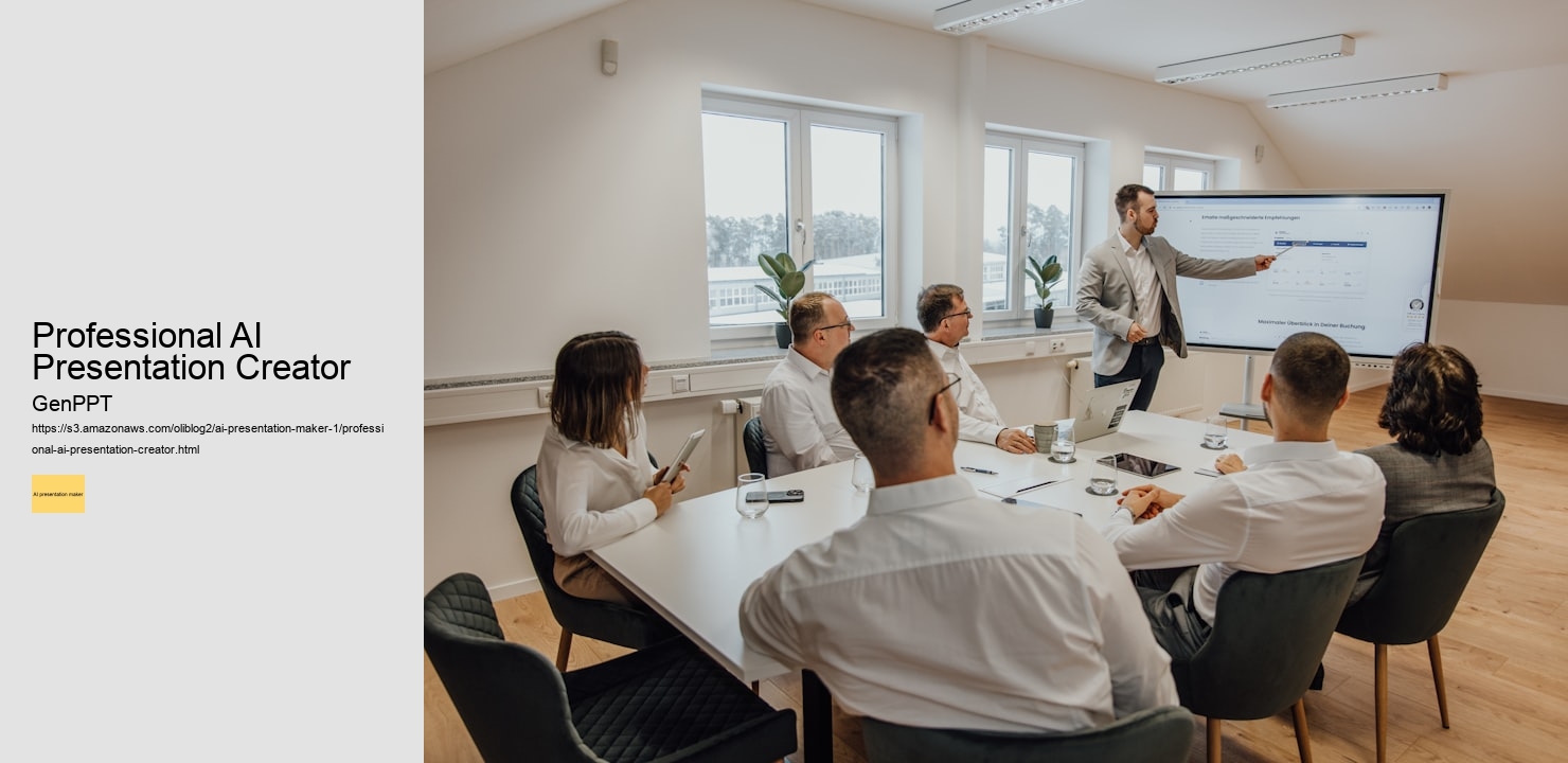 Professional AI Presentation Creator