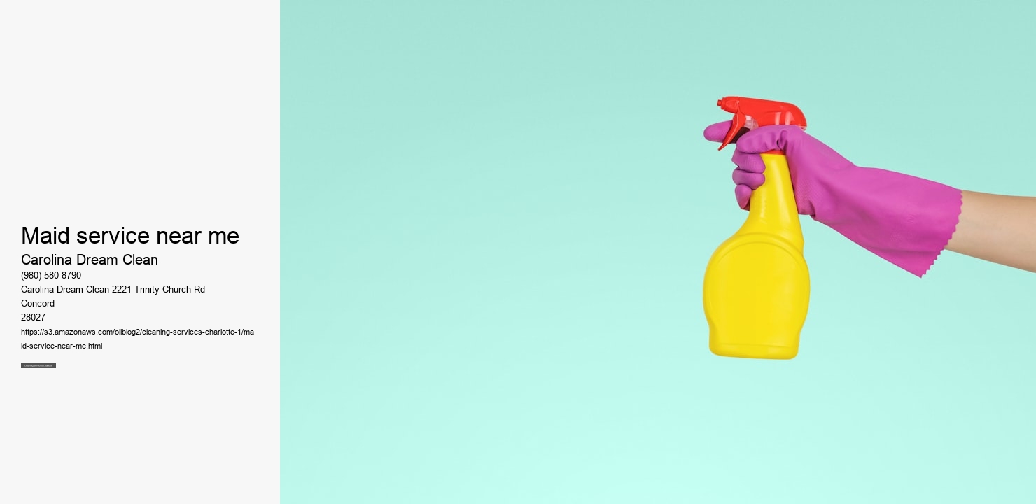 Maid service near me