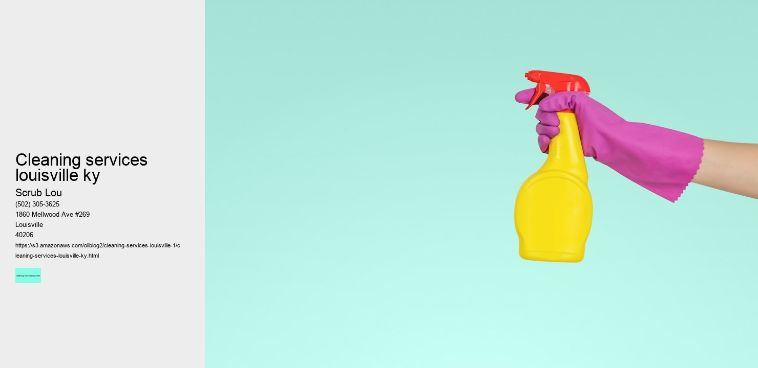 cleaning services louisville ky