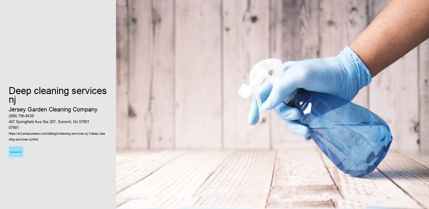 deep cleaning services nj