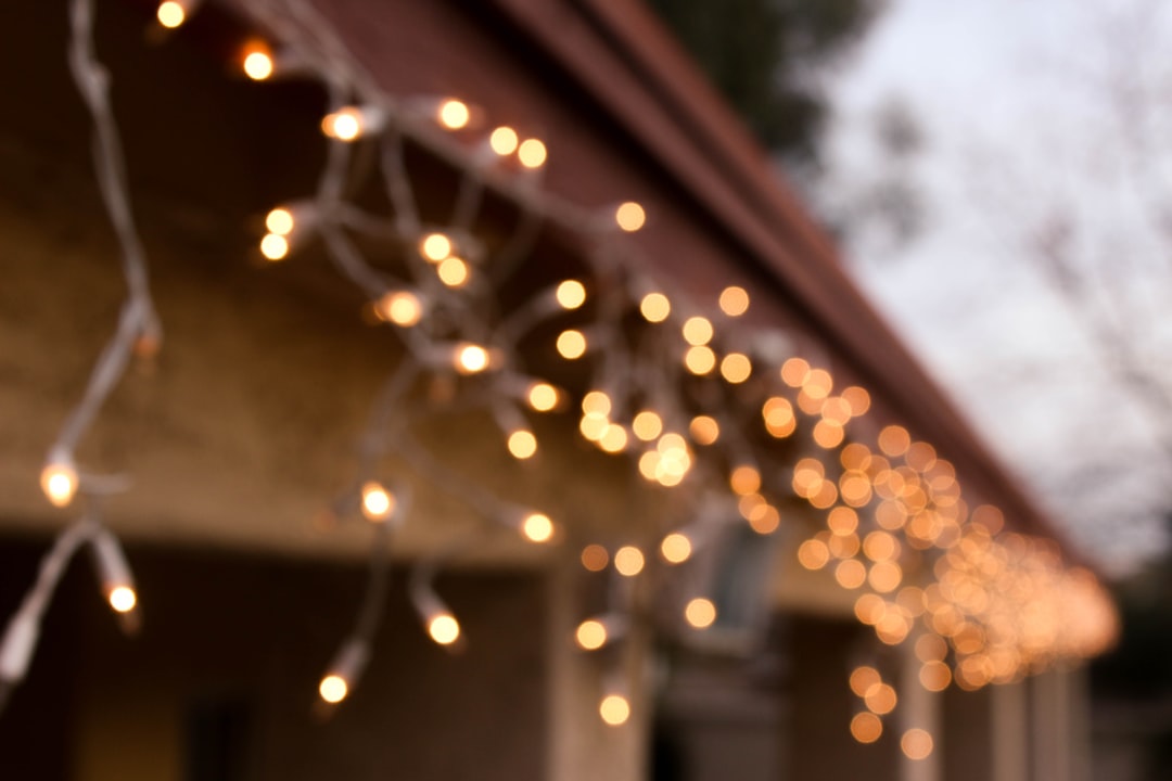 outdoor string lighting
