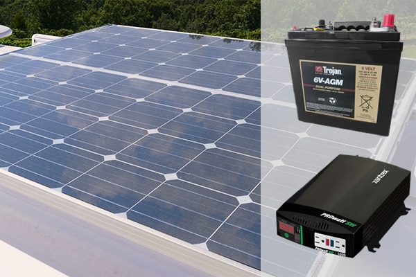 legacy elite 2 Solar panel package battery inverter