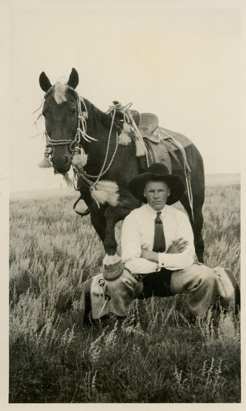 CS.1999.15.116, Cowboy beside horse.jpg