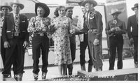 Joan Leslie with Best Dressed Cowboys