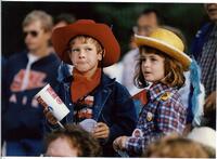 Boy & girl in western wear
