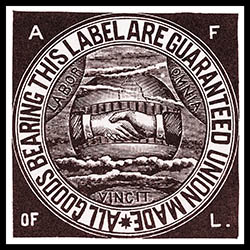 American Federation of Labor union label