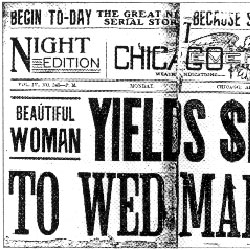 Front Page of the Chicago American, January 22, 1904