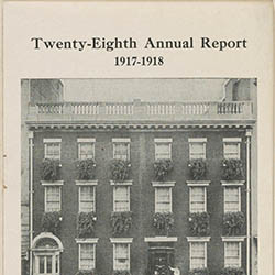 Jacob A. Riis Neighborhood Settlement.Twenty-Eighth Annual Report, 1917–1918