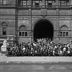 First Universal Races Congress Delegates Outside the Imperial Institute, London