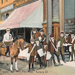 Chicago Record-Herald Newsboys