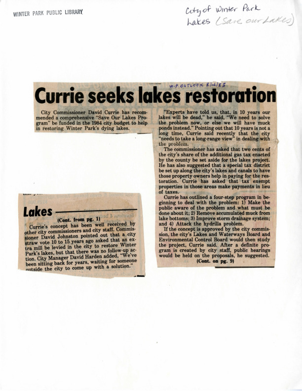 Winter Park History General - Lakes - Save Our Lakes Program - 014.pdf